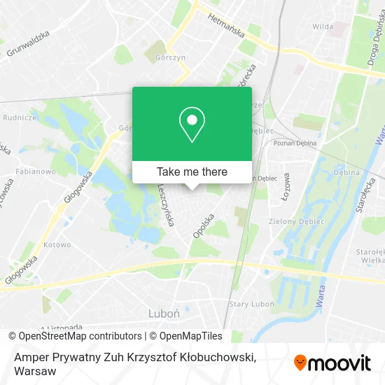 Amper Prywatny Zuh Krzysztof Kłobuchowski map
