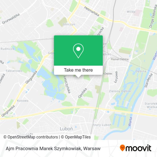 Ajm Pracownia Marek Szymkowiak map