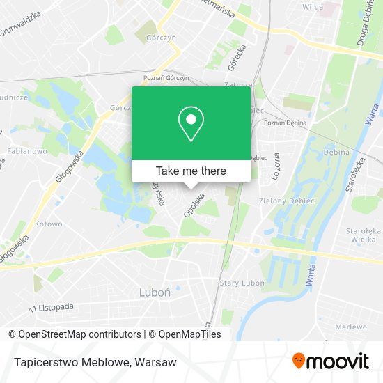 Tapicerstwo Meblowe map