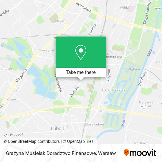 Grażyna Musielak Doradztwo Finansowe map