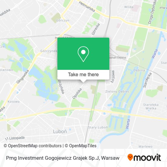 Pmg Investment Gogojewicz Grajek Sp.J map