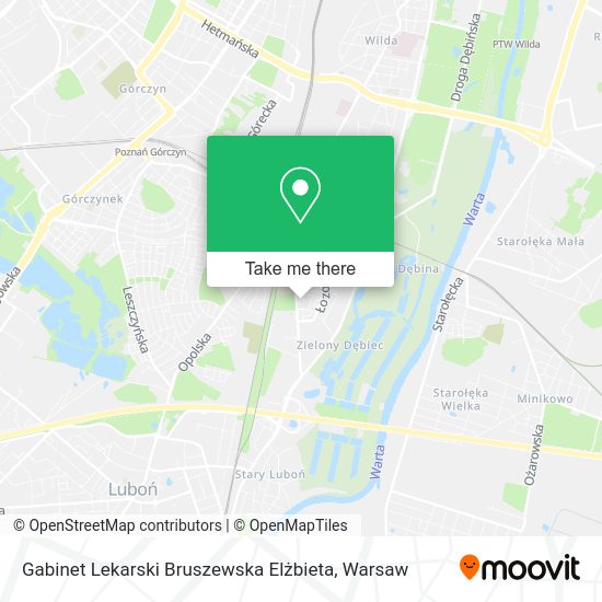 Gabinet Lekarski Bruszewska Elżbieta map