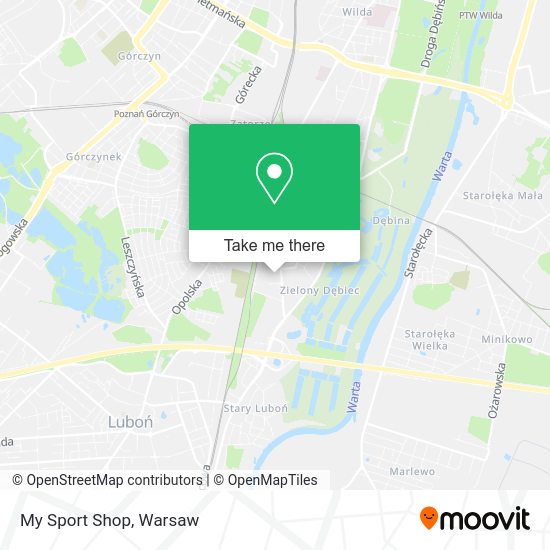 My Sport Shop map