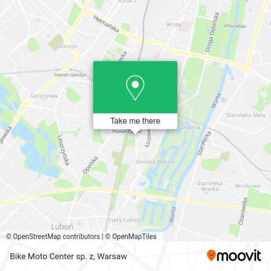 Bike Moto Center sp. z map