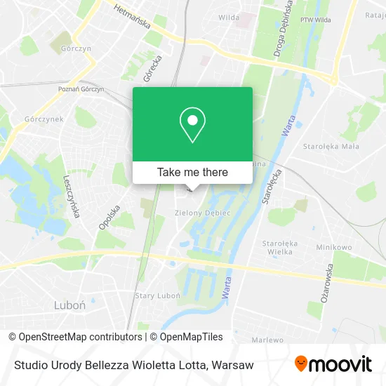 Карта Studio Urody Bellezza Wioletta Lotta