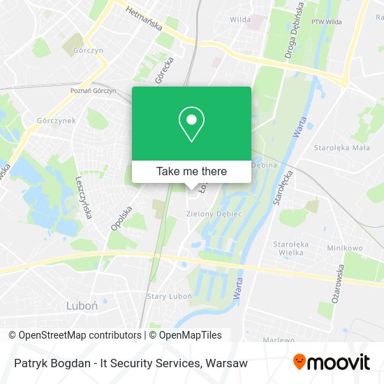 Patryk Bogdan - It Security Services map