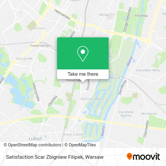 Satisfaction Scar Zbigniew Filipek map