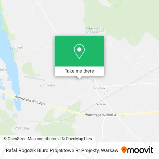 Карта Rafał Rogozik Biuro Projektowe Rr Projekty