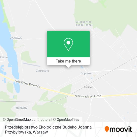 Przedsiębiorstwo Ekologiczne Budeko Joanna Przybyłowska map