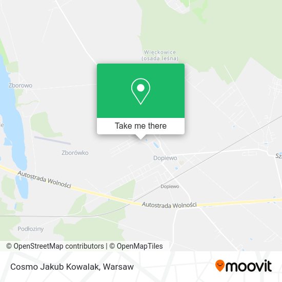 Cosmo Jakub Kowalak map