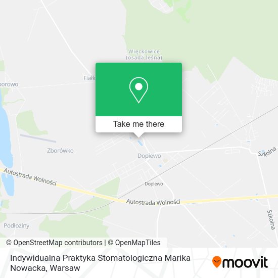 Indywidualna Praktyka Stomatologiczna Marika Nowacka map