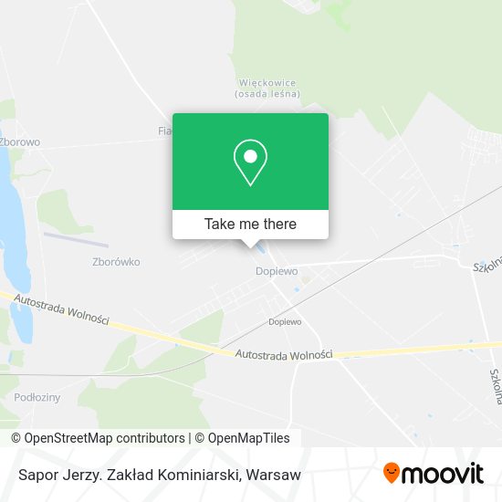 Sapor Jerzy. Zakład Kominiarski map