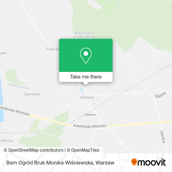 Bam Ogród Bruk Monika Wiśniewska map