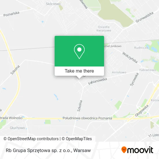 Карта Rb Grupa Sprzętowa sp. z o.o.