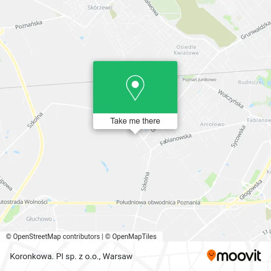 Карта Koronkowa. Pl sp. z o.o.