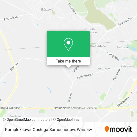 Kompleksowa Obsługa Samochodów map