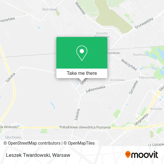 Карта Leszek Twardowski