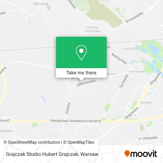 Grajczak Studio Hubert Grajczak map