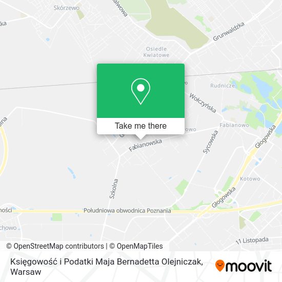 Księgowość i Podatki Maja Bernadetta Olejniczak map