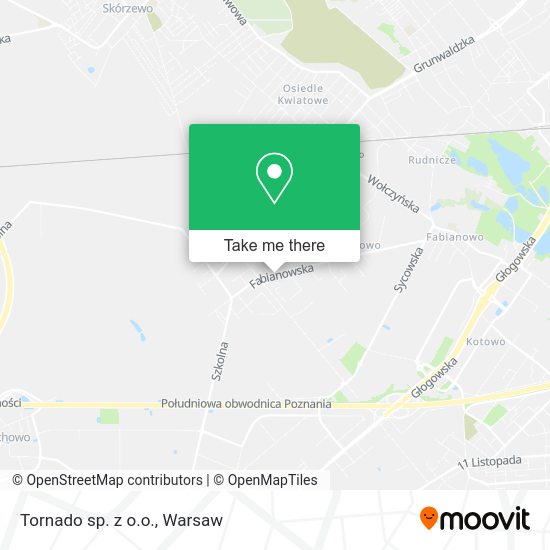 Tornado sp. z o.o. map
