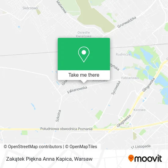 Карта Zakątek Piękna Anna Kapica