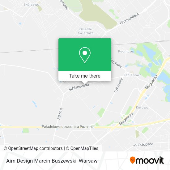 Aim Design Marcin Buszewski map