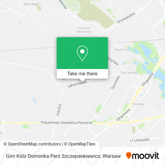 Карта Gim Kids Dominika Perz Szczepankiewicz