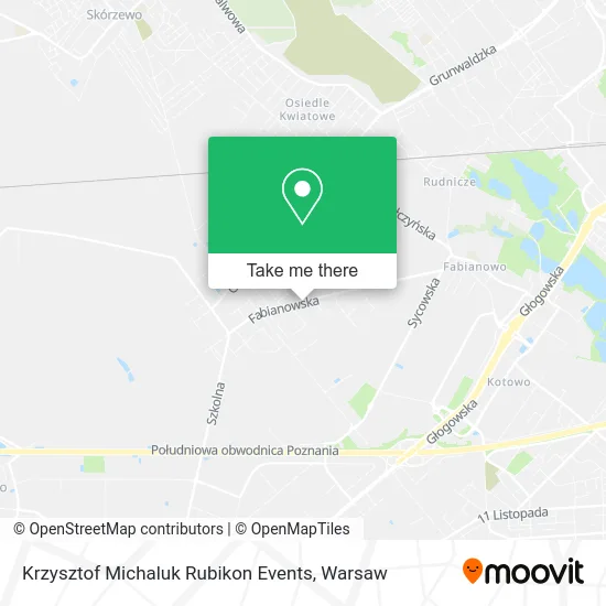 Карта Krzysztof Michaluk Rubikon Events