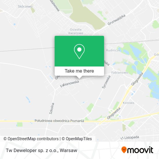 Tw Deweloper sp. z o.o. map