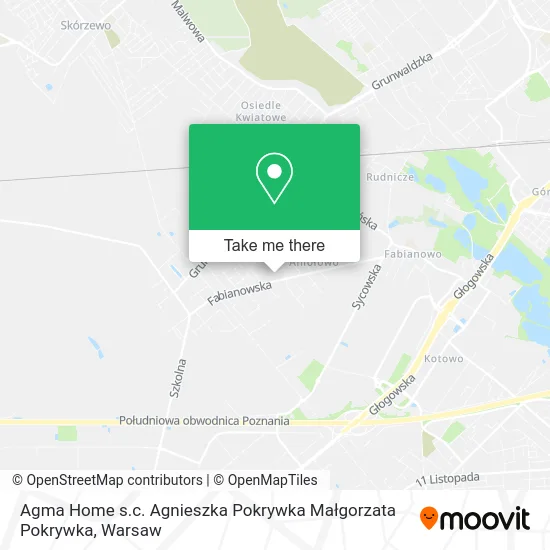 Карта Agma Home s.c. Agnieszka Pokrywka Małgorzata Pokrywka