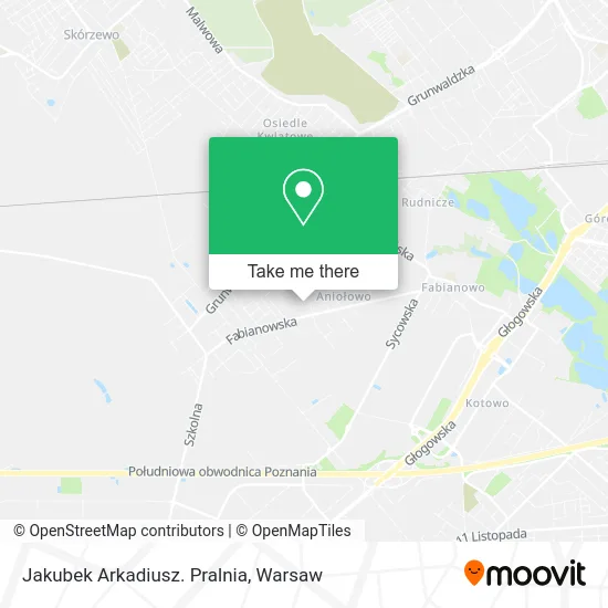Карта Jakubek Arkadiusz. Pralnia