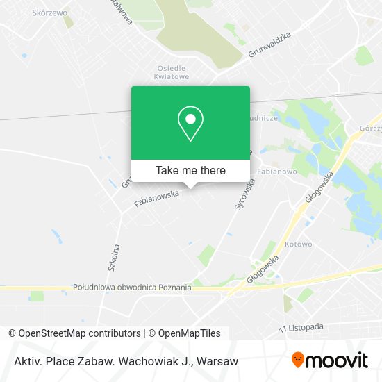 Aktiv. Place Zabaw. Wachowiak J. map