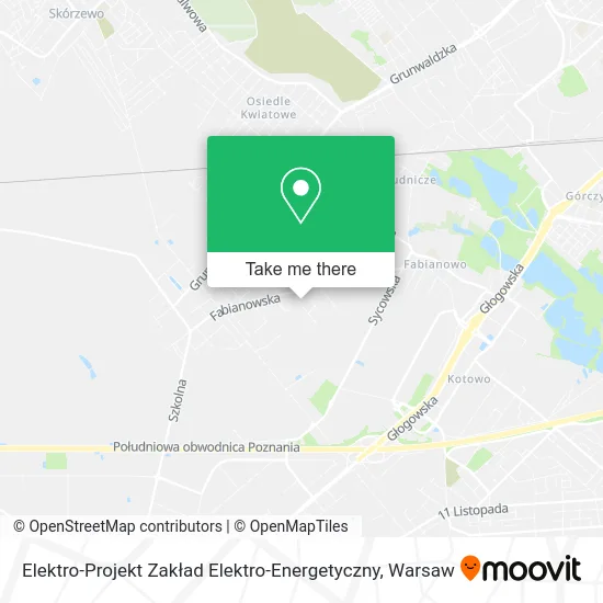 Карта Elektro-Projekt Zakład Elektro-Energetyczny