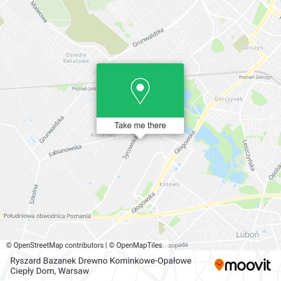 Ryszard Bazanek Drewno Kominkowe-Opałowe Ciepły Dom map