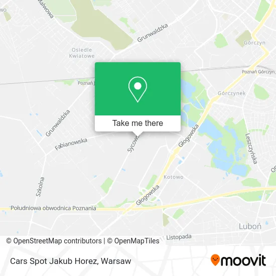 Карта Cars Spot Jakub Horez