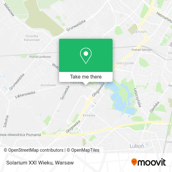 Карта Solarium XXI Wieku