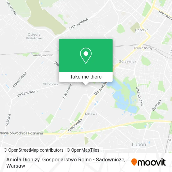 Anioła Dionizy. Gospodarstwo Rolno - Sadownicze map