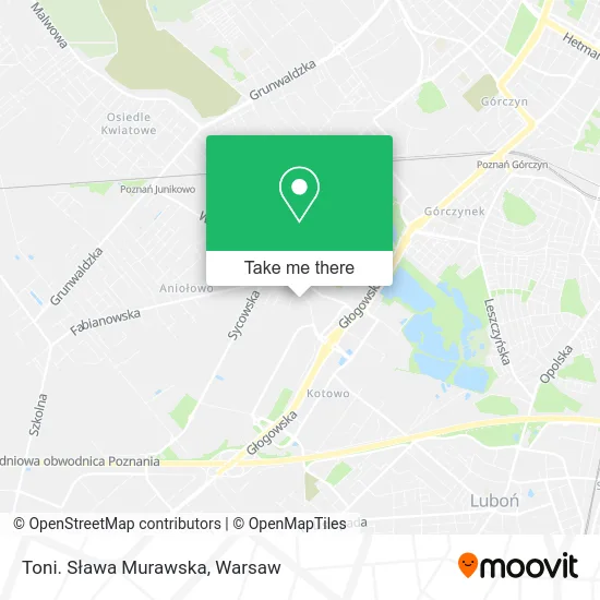 Toni. Sława Murawska map