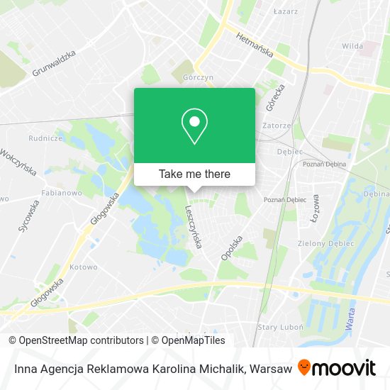 Inna Agencja Reklamowa Karolina Michalik map