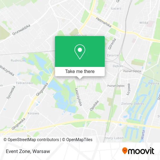 Карта Event Zone
