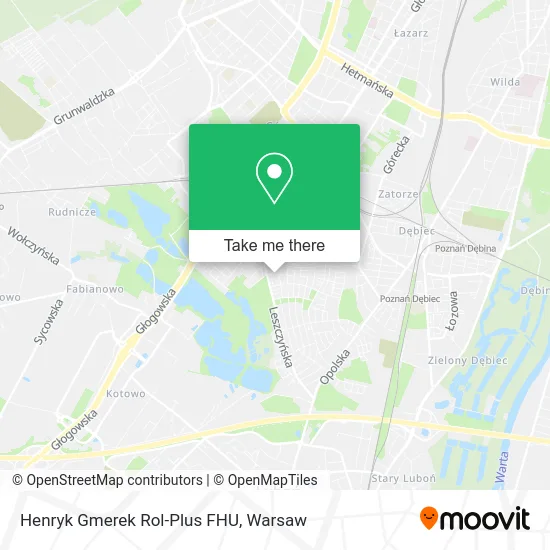 Карта Henryk Gmerek Rol-Plus FHU