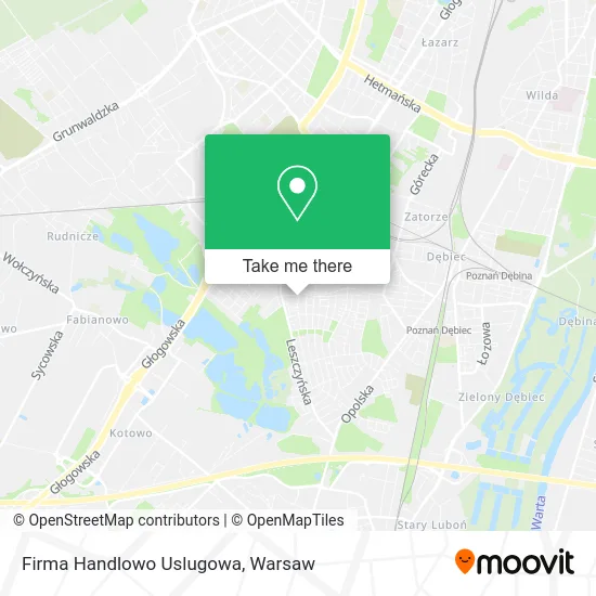 Карта Firma Handlowo Uslugowa