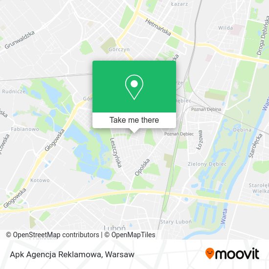 Apk Agencja Reklamowa map