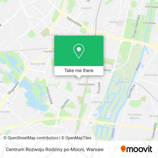 Centrum Rozwoju Rodziny po-Mocni map