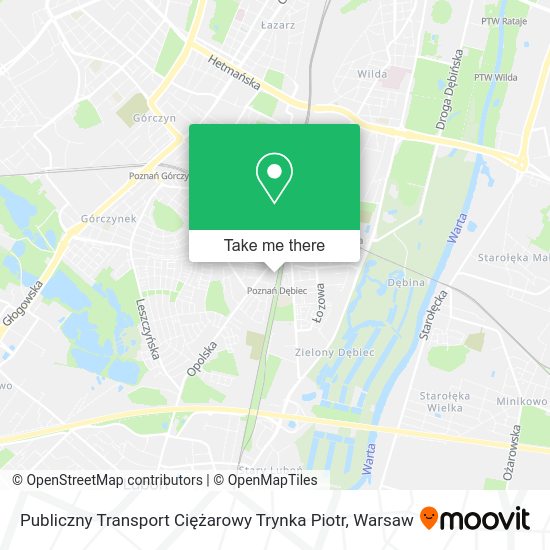 Publiczny Transport Ciężarowy Trynka Piotr map