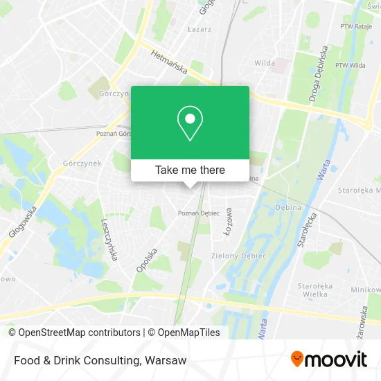 Карта Food & Drink Consulting