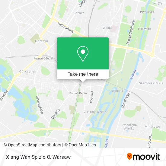 Карта Xiang Wan Sp z o O