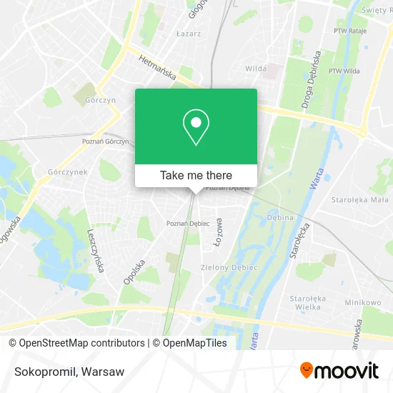 Sokopromil map