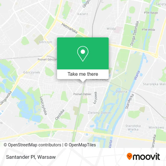 Карта Santander Pl