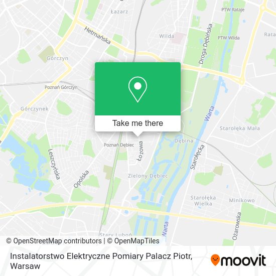 Instalatorstwo Elektryczne Pomiary Palacz Piotr map